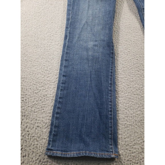 J Crew Jeans Women's 29 S Blue Denim Bootcut Cotton Stretch Medium Wash 29x30 - Picture 2 of 16